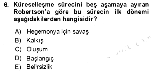 Aile Ekonomisi 2022-2023 Ara Sınav - 6. soru