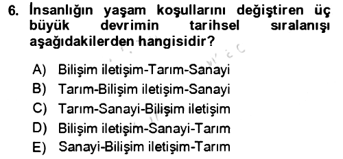 Aile Ekonomisi 2024-2025 Ara Sınav - 6. soru