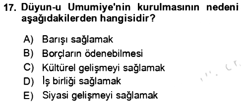 Aile Ekonomisi 2024-2025 Dönem Sonu Sınavı - 17. soru