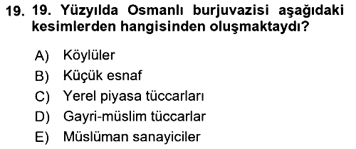 Aile Ekonomisi 2025-2026 Dönem Sonu Sınavı - 19. soru
