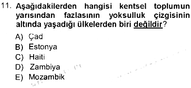 Aile Ekonomisi 2012-2013 Tek Ders Sınavı - 11. soru