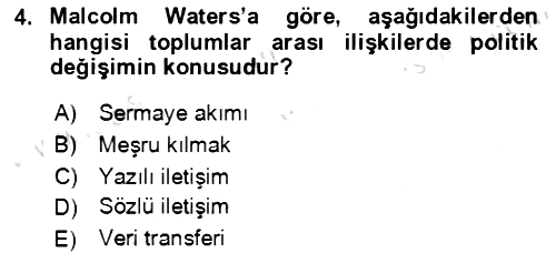 Aile Ekonomisi 2022-2023 Yaz Okulu Sınavı - 4. soru