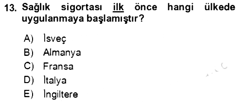 Aile Ekonomisi 2022-2023 Yaz Okulu Sınavı - 13. soru