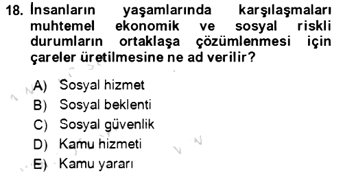 Aile Ekonomisi 2022-2023 Yaz Okulu Sınavı - 18. soru