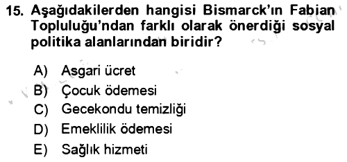 Aile Ekonomisi 2023-2024 Yaz Okulu Sınavı - 15. soru