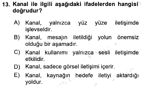Aile Sağlığı 2025-2026 Dönem Sonu Sınavı - 13. soru