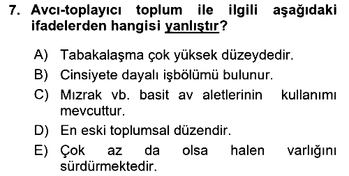 Davranış Bilimlerine Giriş 2022-2023 Ara Sınav - 7. soru