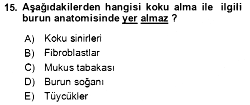 Davranış Bilimlerine Giriş 2022-2023 Yaz Okulu Sınavı - 15. soru