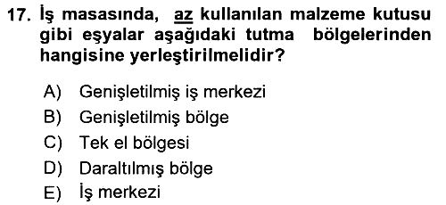 Verimlilik Yönetimi 2016-2017 Ara Sınav - 17. soru