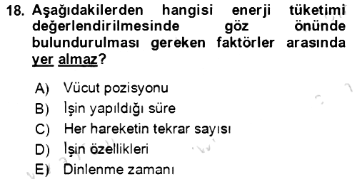 Verimlilik Yönetimi 2021-2022 Ara Sınav - 18. soru