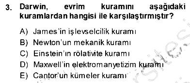 Çağdaş Felsefe 1 2013-2014 Ara Sınav - 3. soru