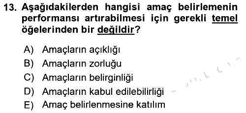 Eğitim Psikolojisi 2018-2019 3 Ders Sınavı - 13. soru