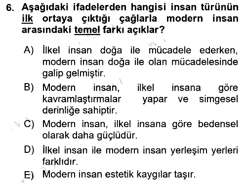Epistemoloji 2016-2017 Ara Sınav - 6. soru