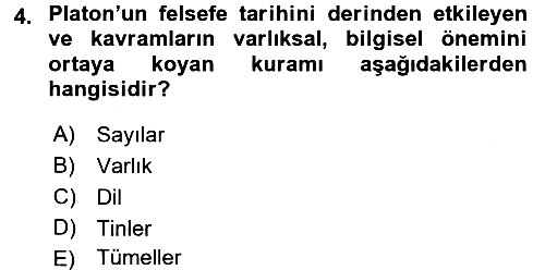 Epistemoloji 2017-2018 Dönem Sonu Sınavı - 4. soru