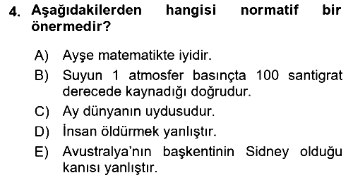 Epistemoloji 2021-2022 Dönem Sonu Sınavı - 4. soru