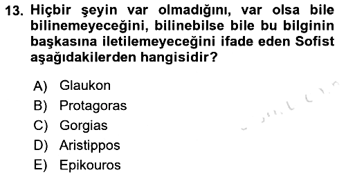 Etik 2022-2023 Ara Sınav - 13. soru
