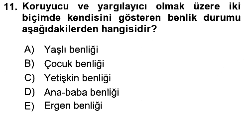 Etkili İletişim Teknikleri 2016-2017 Dönem Sonu Sınavı - 11. soru