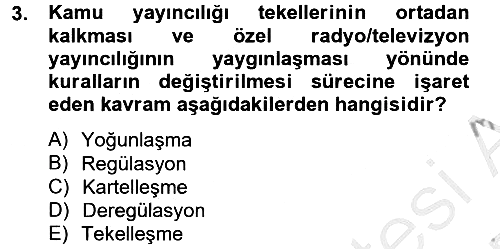 İnsan ve Toplum 2013-2014 Dönem Sonu Sınavı - 3. soru