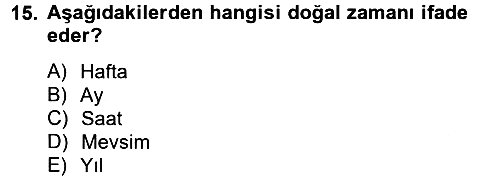 Kültürlerarası İletişim 2012-2013 Ara Sınav - 15. soru
