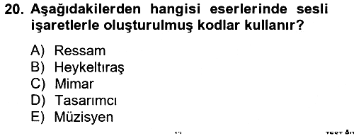 Kültürlerarası İletişim 2014-2015 Ara Sınav - 20. soru