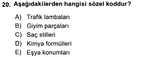 Kültürlerarası İletişim 2017-2018 Ara Sınav - 20. soru