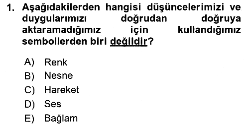 Kültürlerarası İletişim 2024-2025 Ara Sınav - 1. soru