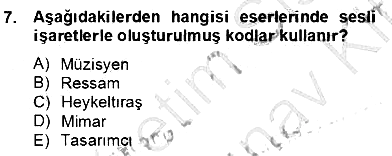 Kültürlerarası İletişim 2012-2013 Dönem Sonu Sınavı - 7. soru