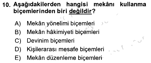Kültürlerarası İletişim 2023-2024 Dönem Sonu Sınavı - 10. soru