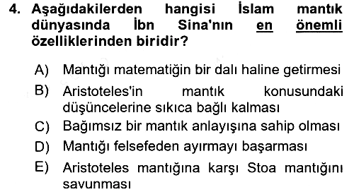 Mantığın Gelişimi 2017-2018 3 Ders Sınavı - 4. soru