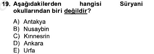 Mantığın Gelişimi 2012-2013 Ara Sınav - 19. soru