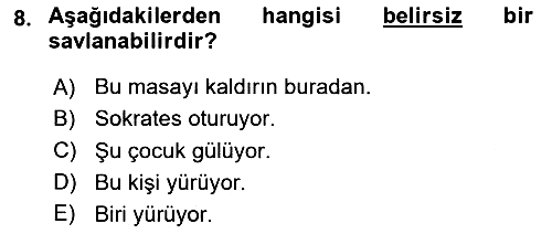 Mantığın Gelişimi 2023-2024 Ara Sınav - 8. soru