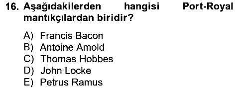 Mantığın Gelişimi 2013-2014 Tek Ders Sınavı - 16. soru