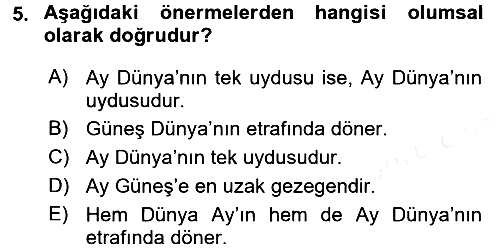 Sembolik Mantık 2015-2016 Ara Sınav - 5. soru