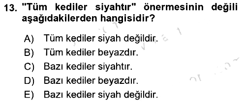 Sembolik Mantık 2020-2021 Yaz Okulu Sınavı - 13. soru