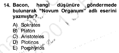 Siyaset Felsefesi 2 2012-2013 Ara Sınav - 14. soru
