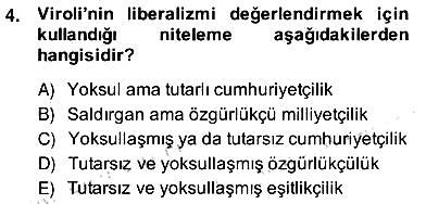 Siyaset Felsefesi 2 2013-2014 Ara Sınav - 4. soru