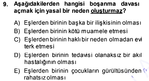 Sosyolojiye Giriş 2013-2014 Dönem Sonu Sınavı - 9. soru