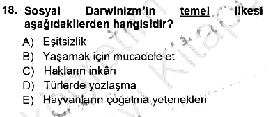 Türkiye´de Felsefenin Gelişimi 1 2013-2014 Tek Ders Sınavı - 18. soru