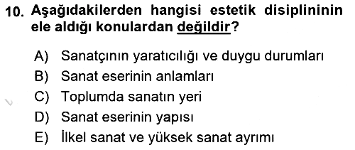 Türkiye´de Felsefenin Gelişimi 2 2024-2025 Ara Sınav - 10. soru