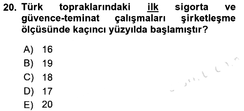 Yurttaşlık ve Çevre Bilgisi 2021-2022 Ara Sınav - 20. soru