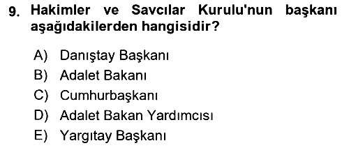 Yurttaşlık ve Çevre Bilgisi 2022-2023 Dönem Sonu Sınavı - 9. soru