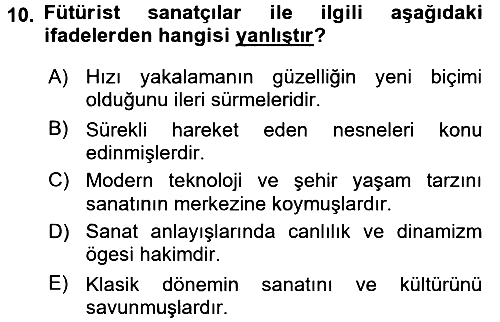 Fotoğraf Tarihi 2016-2017 Dönem Sonu Sınavı - 10. soru