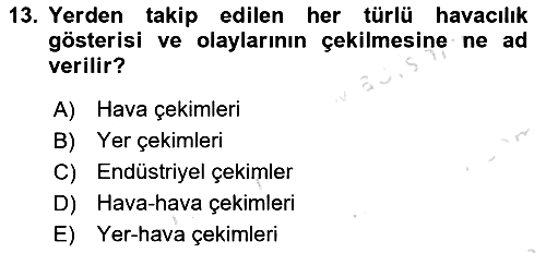 Fotoğrafın Kullanım Alanları 2022-2023 Ara Sınav - 13. soru
