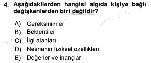 Görsel Estetik 2021-2022 Dönem Sonu Sınavı - 4. soru