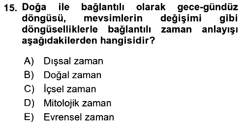 Görsel Estetik 2022-2023 Dönem Sonu Sınavı - 15. soru
