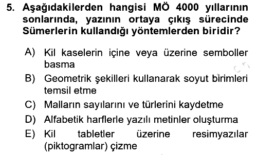 Görsel İletişim ve Tasarım Tarihi 2025-2026 Ara Sınav - 5. soru