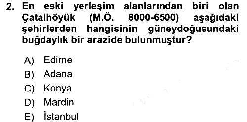 Görsel Kültür 2015-2016 Ara Sınav - 2. soru