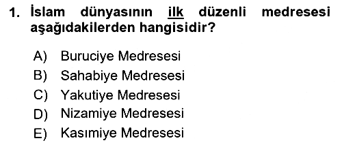 Sanat Tarihi 2023-2024 Yaz Okulu Sınavı - 1. soru