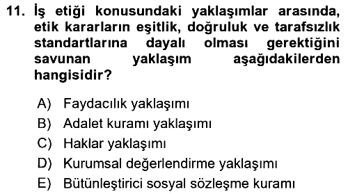 Genel İşletme 2015-2016 Ara Sınav - 11. soru
