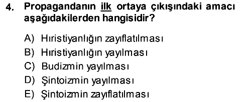 İkna Edici İletişim 2014-2015 Ara Sınav - 4. soru
